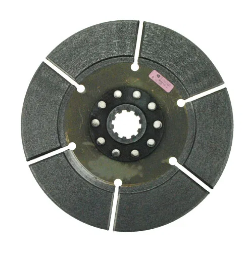 1371 – RAM Clutch Disc, Single Disc Full Face Design 10 Inch Disc Diameter 1-3/8 Inch x 10 Spline Input Shaft Solid H...